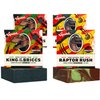 Dr. Squatch Jurassic Park Collection Men's Natural Soap - 4-Pack Bundle - King of the Briccs and Raptor Rush - Natural Bar Soap for Men