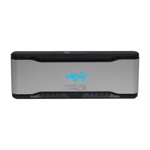 ActiveAire Automated In-Stall Air Freshener Dispenser by GP PRO (Georgia-Pacific), Stainless Finish, 56764, 9.500" W x 1.170" D x 3.500" H