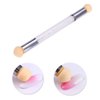 WOKOTO 3Pcs Nail Gradient Sponges Brush Pens Kit With Double Head Nail Sponge Pen Nail Gradient Brushes 3 Different Ombre Brushes For Gel Nails