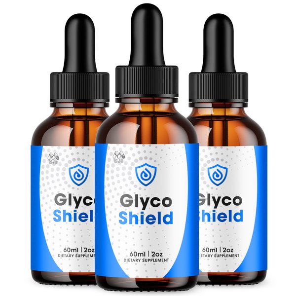 (3 Pack) Glyco Shield Drops, Official Glyco Shield Blood Support Drops with All Natural Ingredients, GlycoShield Maximum Strength Liquid Supplement to Support Your Health and Wellness (90 Servings)