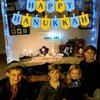 CupaPlay Hanukkah Banner with Candlestick for Party Decorations Party Supplies