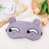 4 Packs Cute Sleeping Eye Masks, Soft Fluffy Sleeping Eye Masks Resting Eye Masks Travel Sleeping Eye Masks Kids Boys Girls Ladies Men Universal Daydream Sleeping Masks Cartoon Eye Masks
