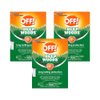 OFF! Deep Woods Insect Repellent Towelettes, Long Lasting Protection from Mosquitoes, Unscented, 12 Count (Pack of 3)