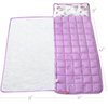 Toddler Nap Mat for Girls Floral, Warm Kids Sleeping Mat with Removable Pillow and Fleece Minky Blanket, Lightweight Perfect for Kids Preschool, Daycare, Travel Sleeping Bag, Fit Standard Cot