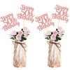 12PCS Happy 50th Birthday Party Centerpiece Gold 50th Birthday Party Decorations for Girls Boys 50th Birthday 50 Floral Decorations for 50th Birthday Party Supplies rose gold (rose gold 50th)