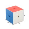 Speed Cube Set 2x2x2 Speed Cube 3x3 Speed Cube Toy 3x3x3 Magic Speed Cube Puzzle Game Speed Cube Puzzle 3x3 Puzzle for Kids and Adults(Stickerless)