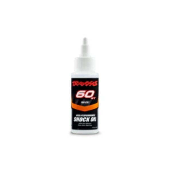Traxxas Oil, Shock (60 wt, 700 CST, 60cc) (Silicone)