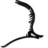 Camila Paris NV74 French Hair Clip for Women, Hair Side Clips, 3 inch Girls Hair Claw Clips Jaw Fashion Durable Styling Hair Accessories for Women, Strong Hold No Slip Grip, Made in France. Black