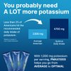 PMAX1000 Potassium Supplement Powder 1000mg, High Dose 4-Type Potassium Blend with Citrate, Chloride, Gluconate & Bicarbonate, Electrolyte, Kidney & Heart Support Supplement (36 Travel-Ready Packets)