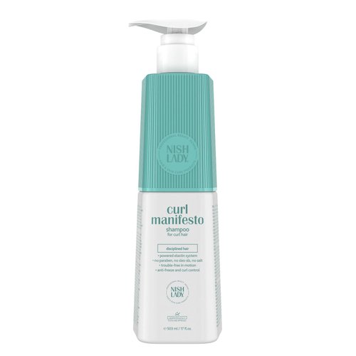Nishlady Curl Manifesto Clarifying Shampoo for Curly Hair (Shampoo 17 Fl Oz (Pack of 1))