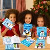 ANGOLIO Winter Game Activity Coloring Book for Kids Christmas Holiday Coloring Books, Fun Winter Party with Snowman Bear Animal Pattern Drawing Supplies for Winter School Classroom Rewards Goodie Bag