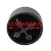 SQXBK 20PCS 12.7mm Foosball End Cap Foosball Table Rod Safety Rubber End Caps Flexible Pipe Post Rubber Cover Tip Protectors