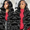 250% Density HD Lace Front Wigs Human Hair 26 inch 13x6 Body Wave Lace Front Wigs Human Hair Pre Plucked Glueless Full Lace Frontal Human Hair Wigs for Women (250 Density Body Wave Wigs, 26inch)