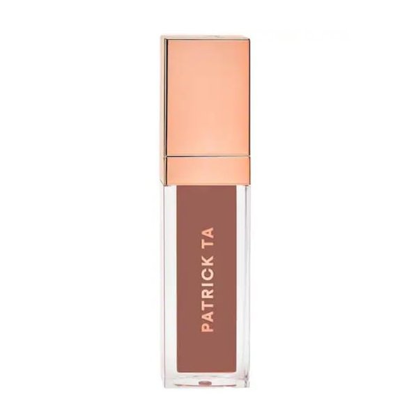 PATRICK TA Major Volume Plumping Lip Gloss - Obviously (rich toffee) 0.3 oz / 9 ml