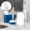 Double Sided Mirror for Makeup - 1X & 3X Magnifying Makeup Mirror with Stand - Table Mirror for Makeup - Small Mirror for Desk Vanity Mirror