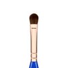 Bdellium Tools Professional Makeup Brush - Golden Triangle 777 Shadow - With All Vegan and Soft Synthetic Fibers, For Applying Shadow (Blue, 1pc)