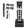 Maxshop Cordless Hair Clippers for Men Kids Grooming Hair Cutting & Trimming Kit with Guide Combs Charging Dock (Gold)