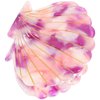 Shell Hair Claw Clip Sea Seas Shell-Shaped Hair Clips Shell Claw Clip Mermaid Costume Accessories (Fuchsia) Shell Hair Clips