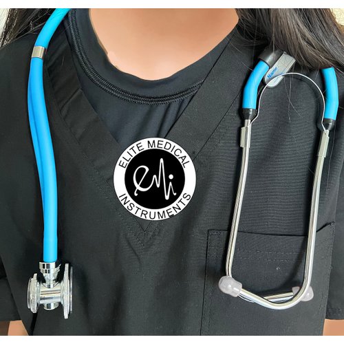 Elite Medical Instruments Sprague Rappaport Dual Head Stethoscope Baby Blue