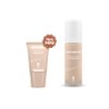 Mamaearth Glow Serum Foundation Mini Tube with Vitamin C & Turmeric for 12-Hour Long Stay- 18 ml l 12-Hour Long Stay | 2X Instant Glow (Ivory Glow)