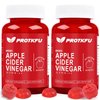 ProTKFU Apple Cider Vinegar Gummies, 120 Counts Keto Acv Gummies with The Mother, Vegan, Gluten-Free, Vitamin B12, B9 Gummies - Best Supplement for Gut Health