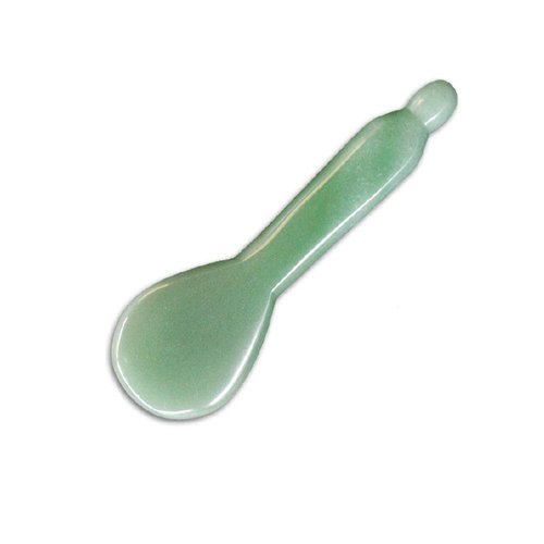 TOP SEWING Jade Gua Sha Massage Tools Facial Tool Natural Green Gua Sha Anti Aging Facial Skin SPA for Rejuvenate Skin Anti-Wrinkle Anti Aging