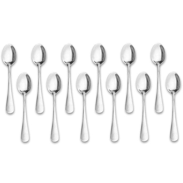 Demitasse Espresso Spoons,12-piece Mini Coffee Tiny Stainless Steel Spoons Bistro Small Spoons for Dessert, Tea, Appetizer(4.7Inch)…