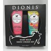 Dionis Goat Milk Hand Cream 2pc Set Love & Water Flowers & Sea Salt 1oz
