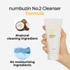 numbuzin No.2 Deep Clean Fresh Cream Cleanser | Face Wash, Rich Foam, Natural Cleansing Ingredients | Korean Skin Care for Face, 4.05 fl oz
