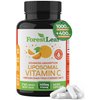 ForestLeaf Liposomal Vitamin C 1000mg Capsules - High Absorption Fat Soluble Vit C, Immune Booster with MCT Oil and Sunflower Lecithin, Powerful Antioxidant vitamin c Supplement, 120 Vegan Pills