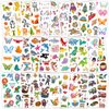 Habett Tattoos for Kids, 300+ Mixed Styles Temporary Tattoos Stickers Set for Girls and Boys, Space Dinosaur Animals Butterfly Tattoos Perfect for Kids Birthday Party Supplies Gifts