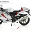 Risopen 1/12 Hayabusa Motorcycle Model Toy Mini Alloy Metal Diecast Motorcycle Model Silver Motorcycle Model Toy Sport Motorcycle Racing Model Collection Gift for Men Kid Boy (2022)