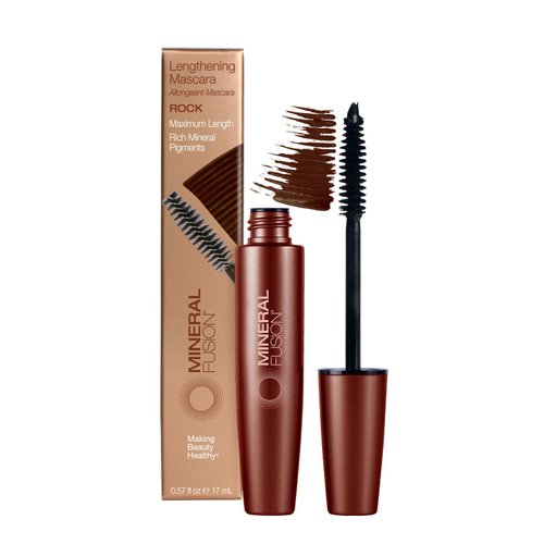 Mineral Fusion Lash Lengthening Mascara, Rock, 0.57 Ounce