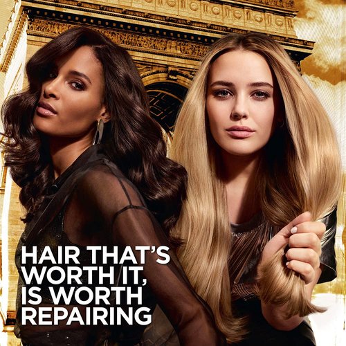 L'Oreal Paris Elvive Total Repair 5 Protein Recharge Leave In Conditioner Treatment, and Heat Protectant, 2 pack, (5.1 Ounce each) (Packaging May Vary)