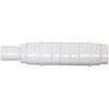 Spears S118 Series PVC Pipe Fitting, Repair Coupling with EPDM O-ring, White, 3/4" Spigot x 3/4" Socket