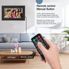 Yamemo 8 Inch Digital Picture Photo Frame Display Photo Video Player with Remote Control & Slideshow & Calendar/Clock, Support USB/MMC/SD Card Electronic Photo Frame
