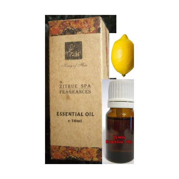 Aromatherapy/Massage Essential Oil; Organic And100% Pure Extract (Lemon)