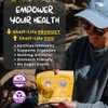ODD BALLS Organic Energy Balls Lemon - Superfood Mushroom Snack - Running, Cycling, Hiking - Gels, Bars Alternative - Lion's Mane Focus, Cordyceps Energy - Vegan, Gluten Free Snacks for Kids & Adults