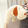 ERDAO Dog Plush Pillow, Soft Dog Stuffed Animals Toy Dog Plushie Body Pillow Gifts for Kids Girls Boys (Brown, 17.7 inch)
