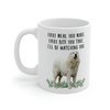 Lovesout Funny Great Pyrenees Whiite Cream Gifts For Women Mother's Day 2025 Every Meal You Make Every Bite You Take Coffee Mug Ceramic Cup White 11oz