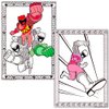 Power Rangers Coloring Book Super Set - 2 Coloring and Activity Books and 25 Stickers