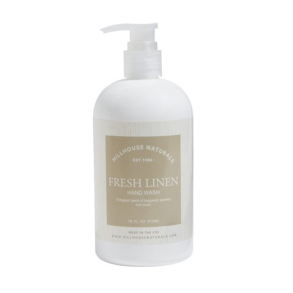 Hillhouse Naturals Hand Wash 16 Oz. - Fresh Linen