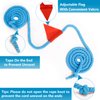 CWLAKON Tug of War Rope for Kids and Adults, Field Day Family Reunion Birthday Party Games, Outdoor Camping Picnic Games, Summer Backyard Carnival Games, Perfect for Team Building Activities Blue
