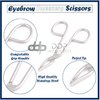 DDP Professional Stainless Steel Scissors Shaped Slant Tip Tweezer Clip 'Eyebrow