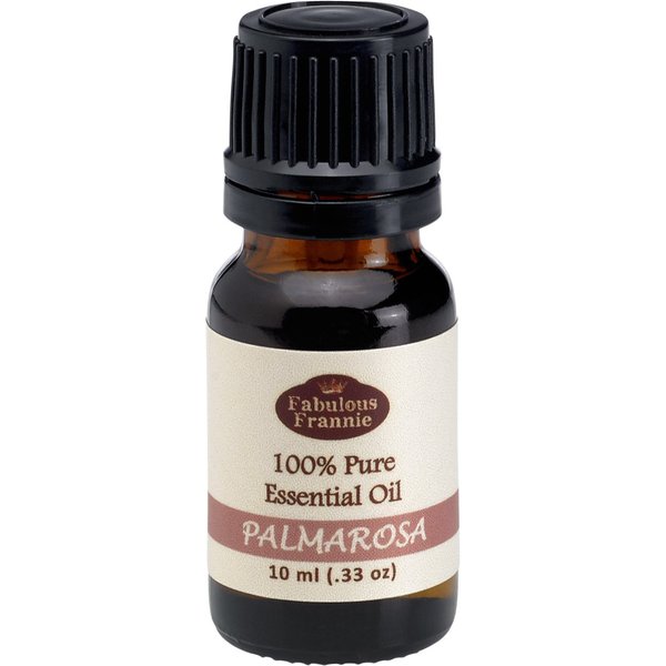 Fabulous Frannie Palmarosa 100% Pure, Undiluted Essential Oil 10ml (Pack of 1)