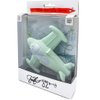 Chewy, The Teeth-32 Airplane Teething Toy 100% Natural Havea Rubber Green