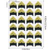 12 Sheets 288 Count Self-Adhesive Photo Corners Stickers, Acid Free Photo Mounting Corners for Scrapbooks, Memory Books, DIY Picture Album, Journal (Gold)