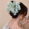 Flower Hair Claw Clip Floral Hair Barrettes Hair Pins Hair Accessories Hairpin for Women and Girls 1 PC-063#29