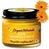 Organic Botanicals Pure Calendula Salve Healing Balm - Calendula Cream Healing Hand Salve Ointment from Local Organic Calendula Flowers, Calendula Gel Eczema Ointment, Certified Organic 2 Oz