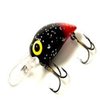 Brad's Killer Fishing Gear Wee Wiggler Black Silver and Red Fishing Lure